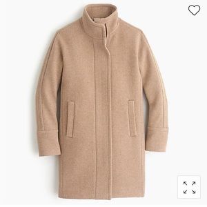 Jcrew stadium cloth cocoon coat